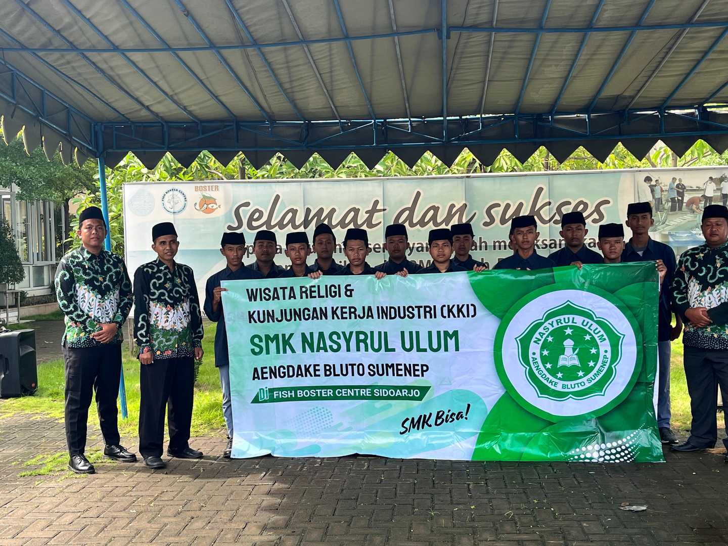 KUNJUNGAN KERJA INDUSTRI DI FISH BOSTER CENTER SIDOARJO 2024 APAT